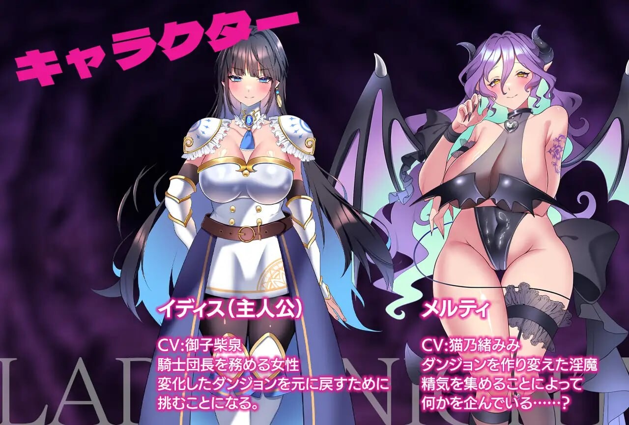 [RPG/2D/日式]LadyKnight-淫魔迷宫- レディーナイト-淫魔の迷宮- 官中步兵版+存档[PC+安卓/805M] [FM/BD]